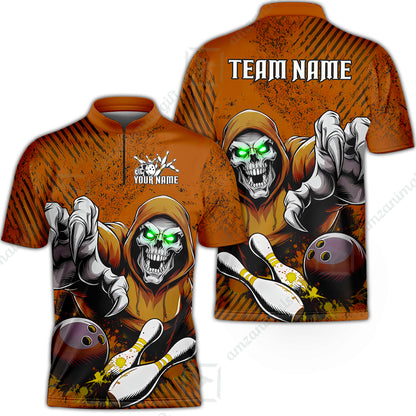 Bowling Jersey||Orange