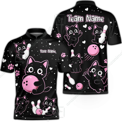 Bowling Jersey||Pink