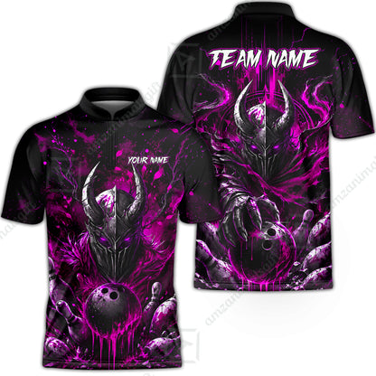 Bowling Jersey||Pink