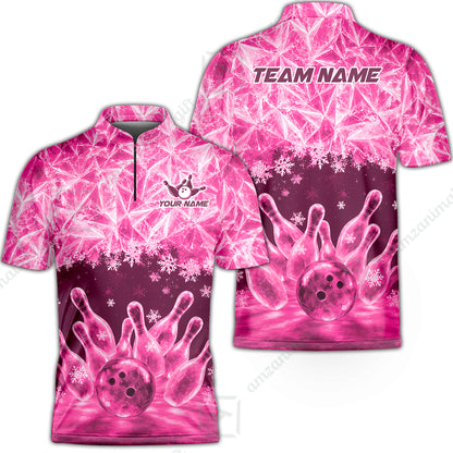 Bowling Jersey||Pink