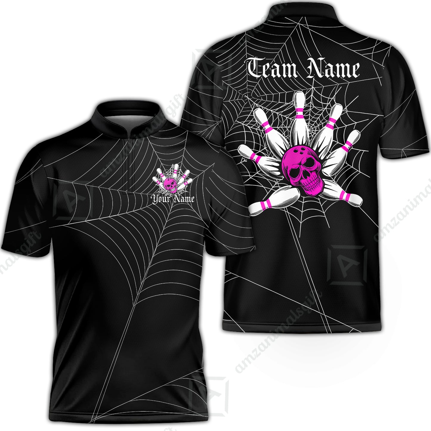 Bowling Jersey||Pink