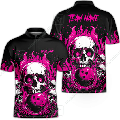 Bowling Jersey||Pink