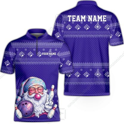 Bowling Jersey||Purple