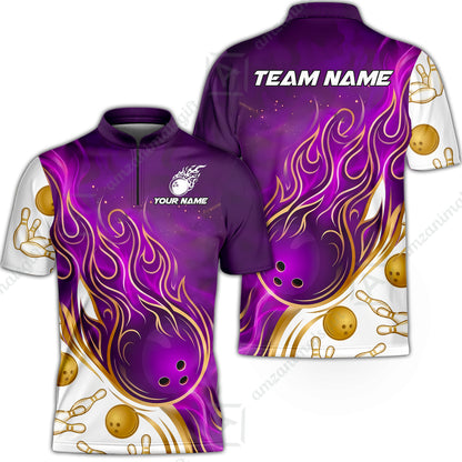 Bowling Jersey||Purple