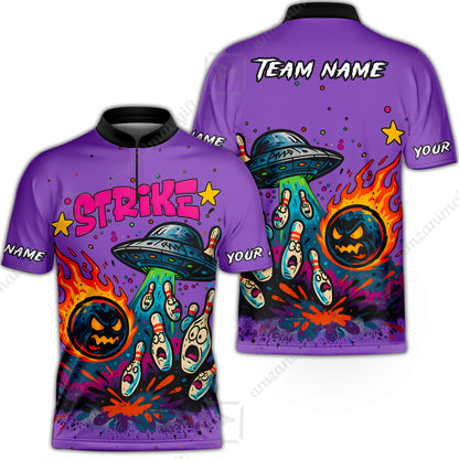 Bowling Jersey||Purple