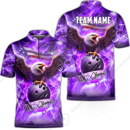 Bowling Jersey||Purple