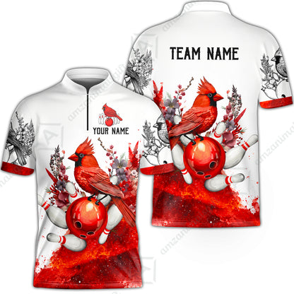 Bowling Jersey||Red