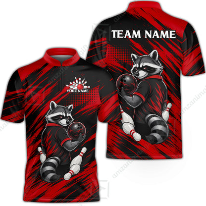 Bowling Jersey||Red