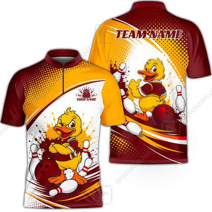 Bowling Jersey||Red