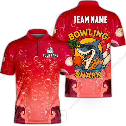 Bowling Jersey||Red
