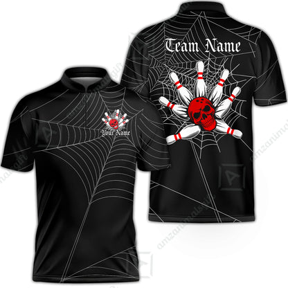 Bowling Jersey||Red