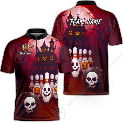 Bowling Jersey||Red