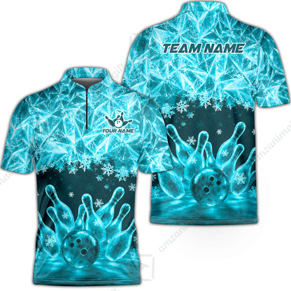 Bowling Jersey||Turquoise