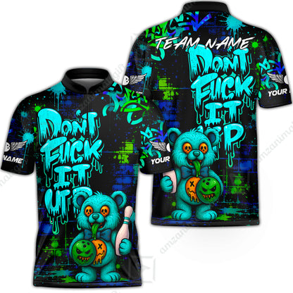 Bowling Jersey||Turquoise
