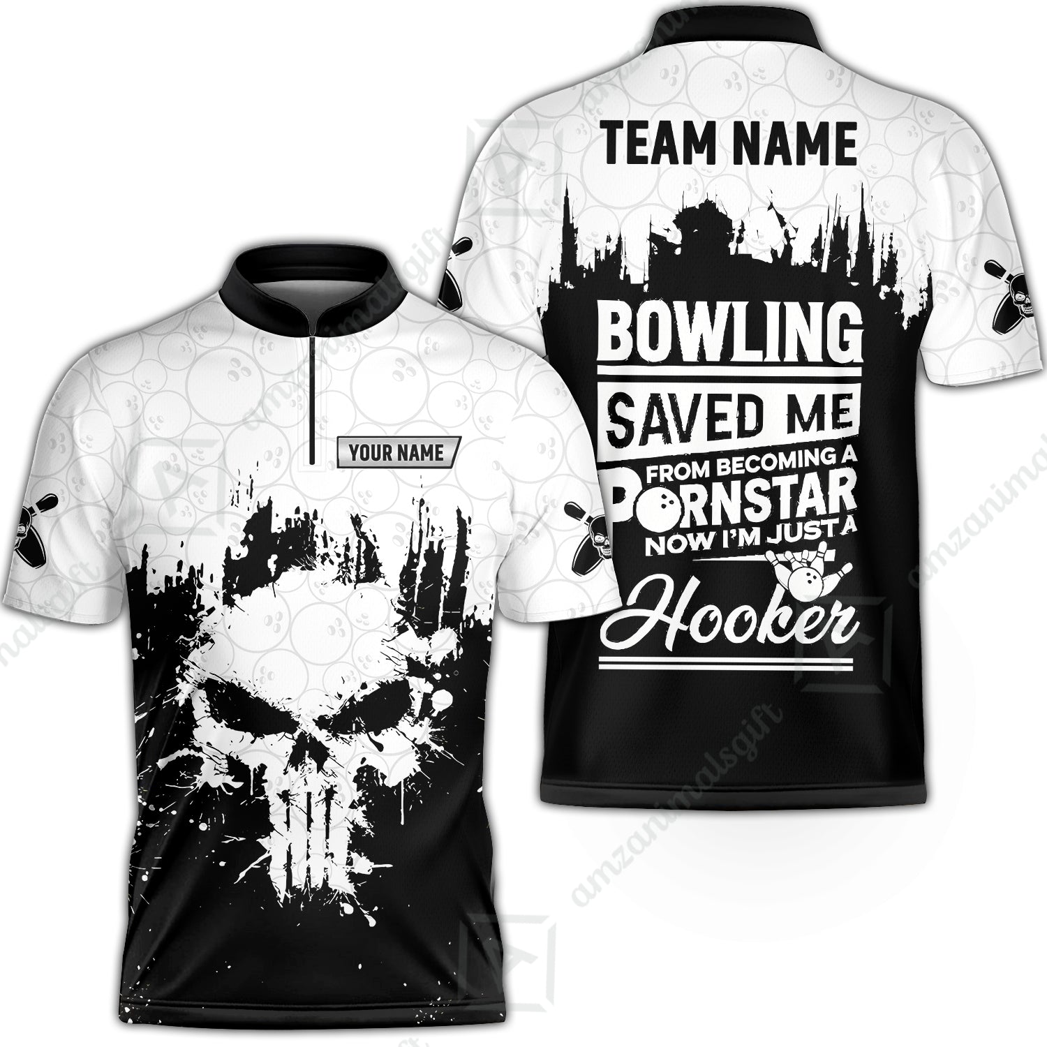 Bowling Jersey||White
