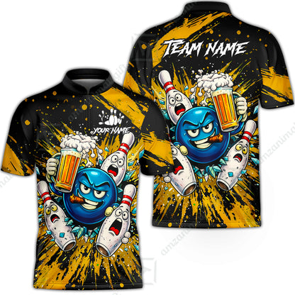 Bowling Jersey||Yellow