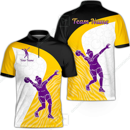 Bowling Jersey||Yellow