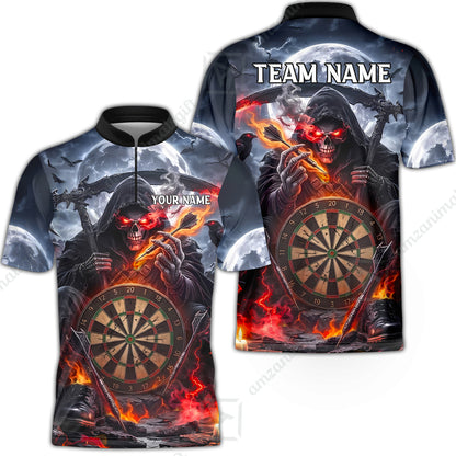 Bowling Jersey||Red