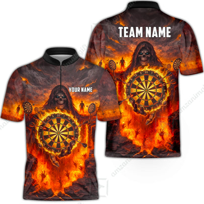 Bowling Jersey||Red