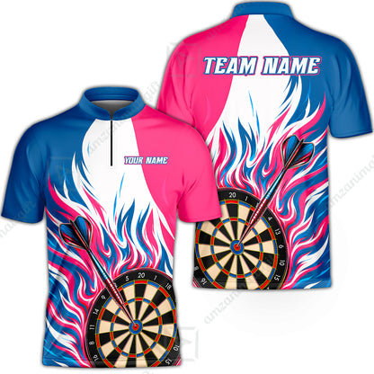 Customized Dynamic Dartboard Speed Swoosh Darts Jersey, Personalized Name And Team Name For Players