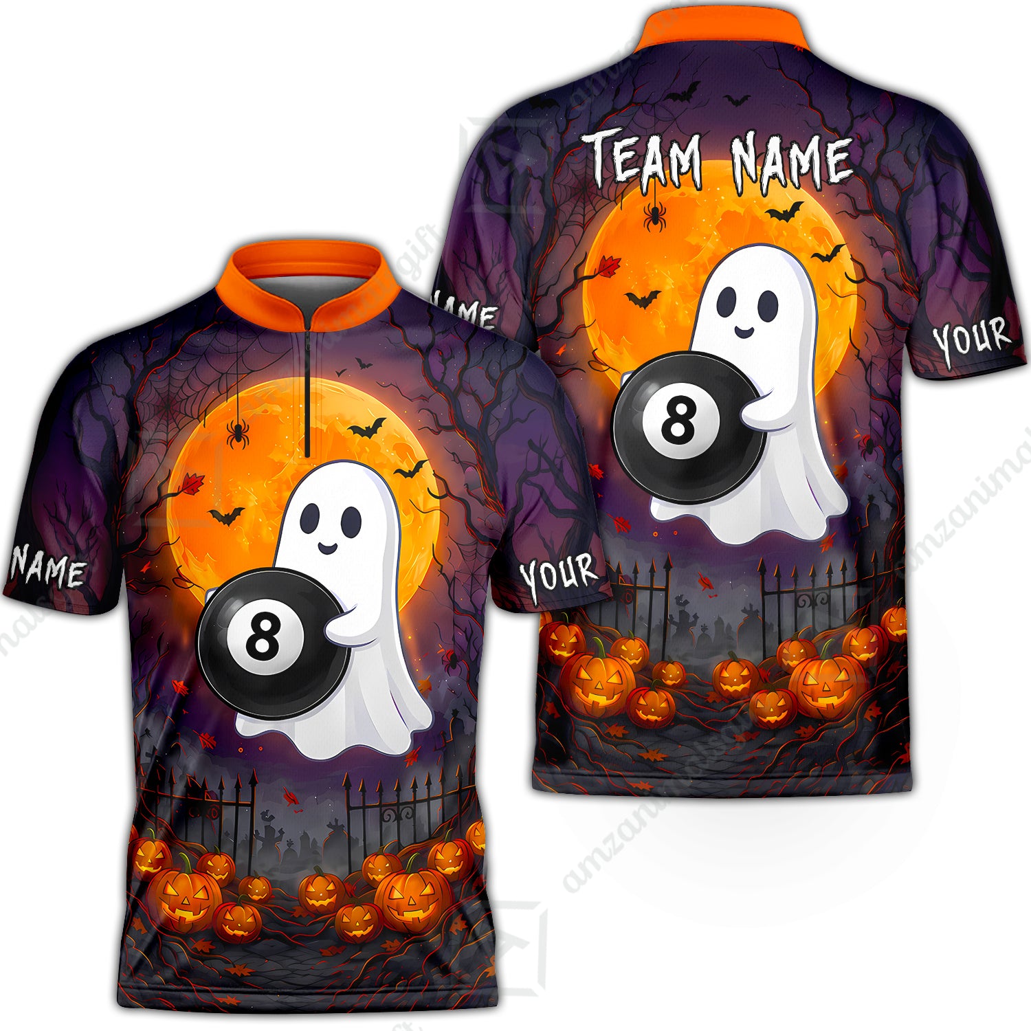 Bowling Jersey||Orange