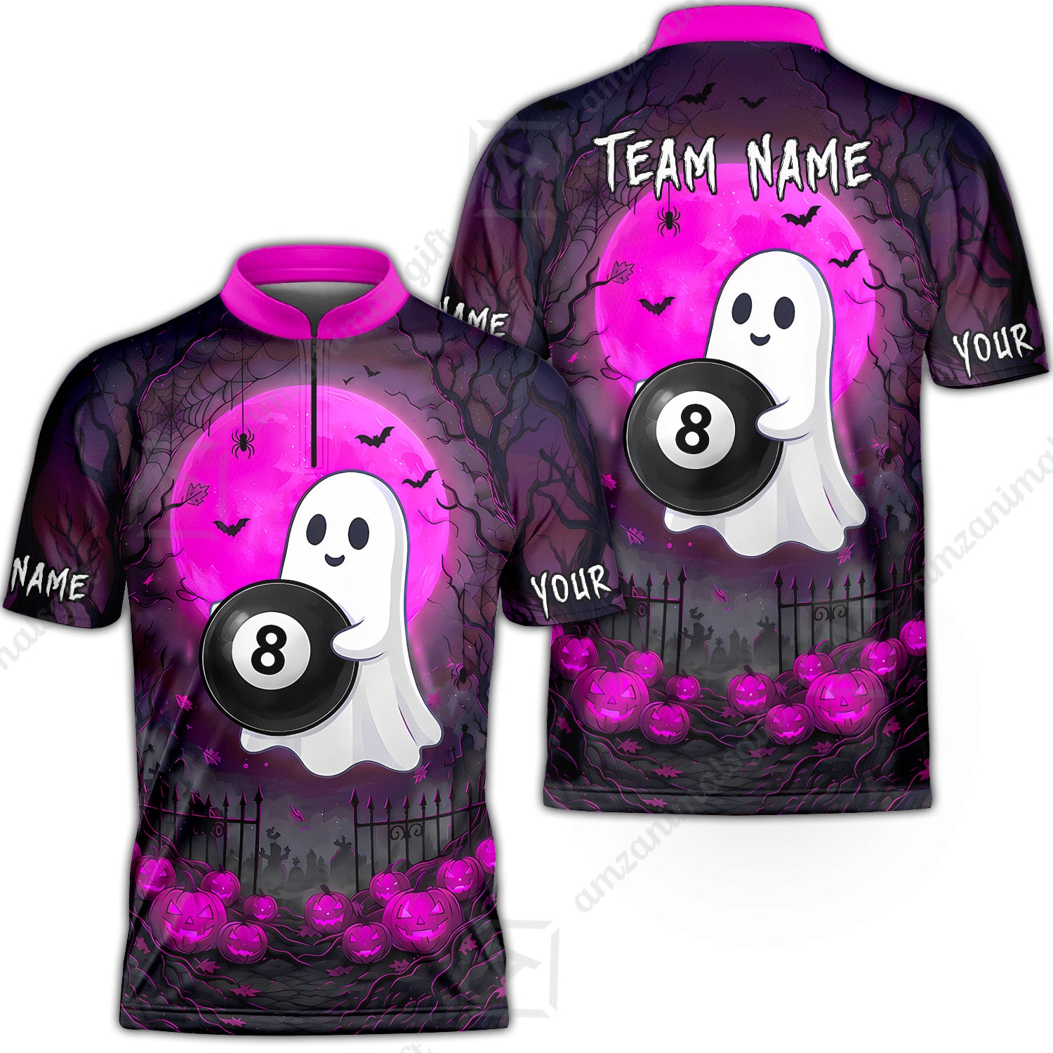 Bowling Jersey||Pink
