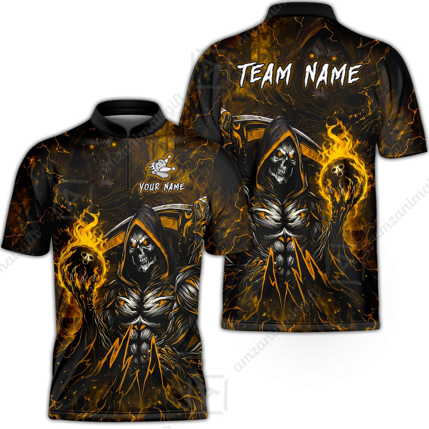 Bowling Jersey||Yellow