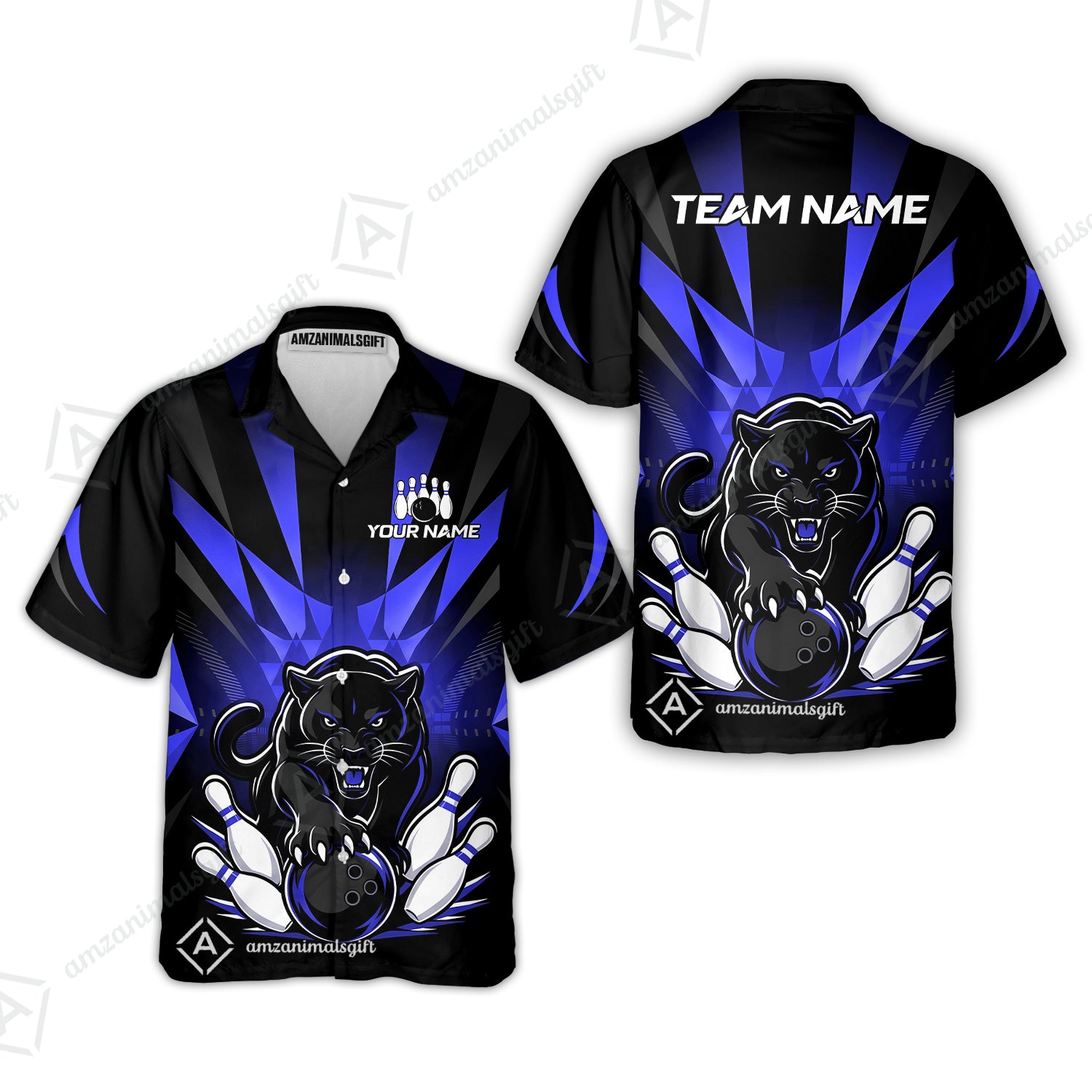 Hawaiian Shirt||Blue