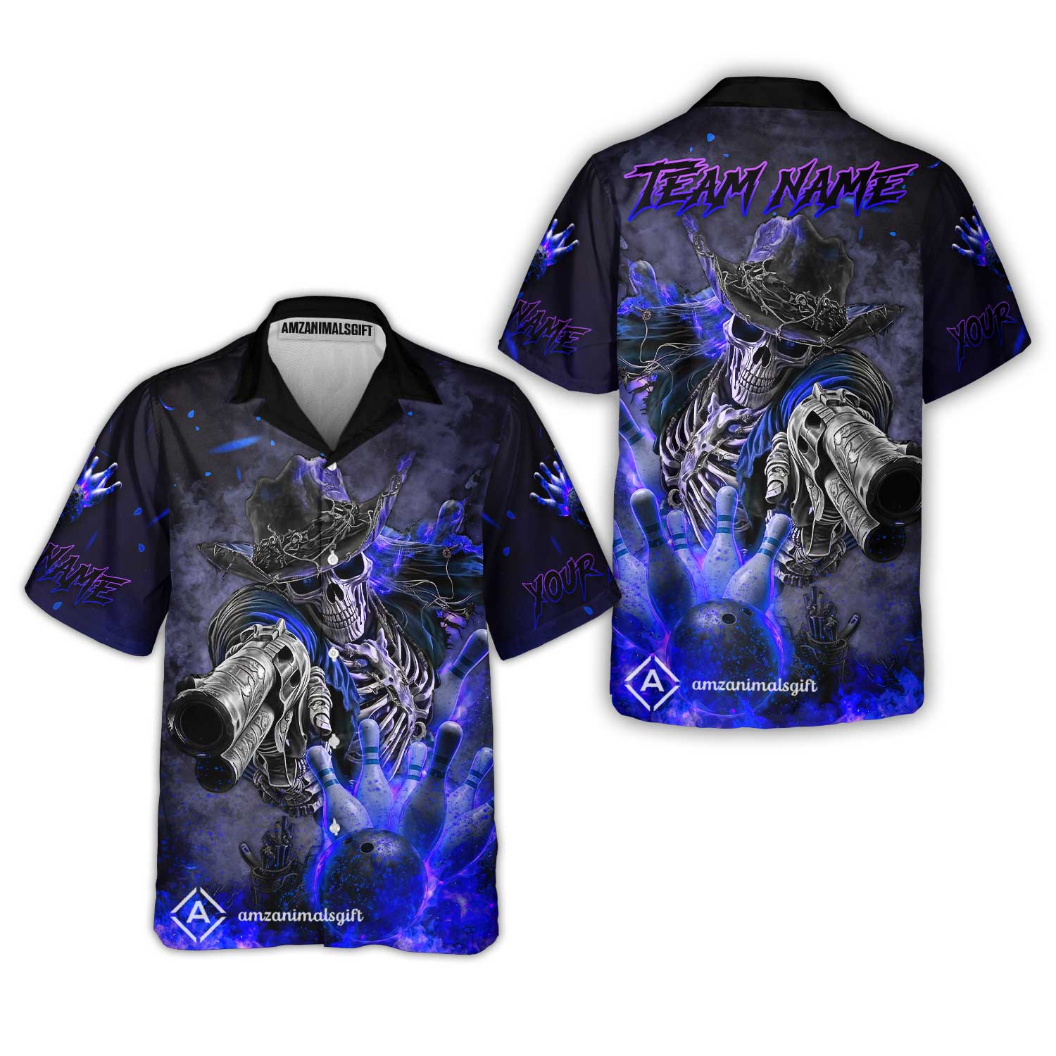 Hawaiian Shirt||Blue