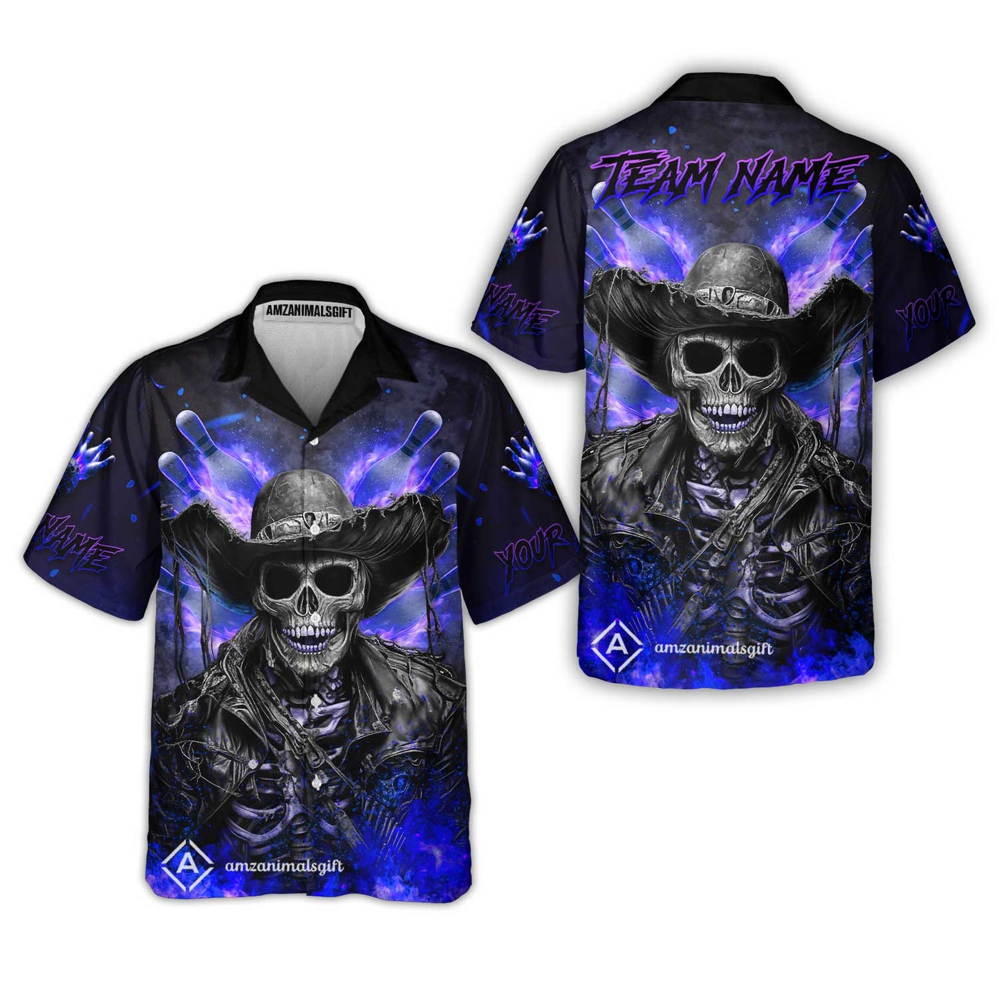 Hawaiian Shirt||Blue