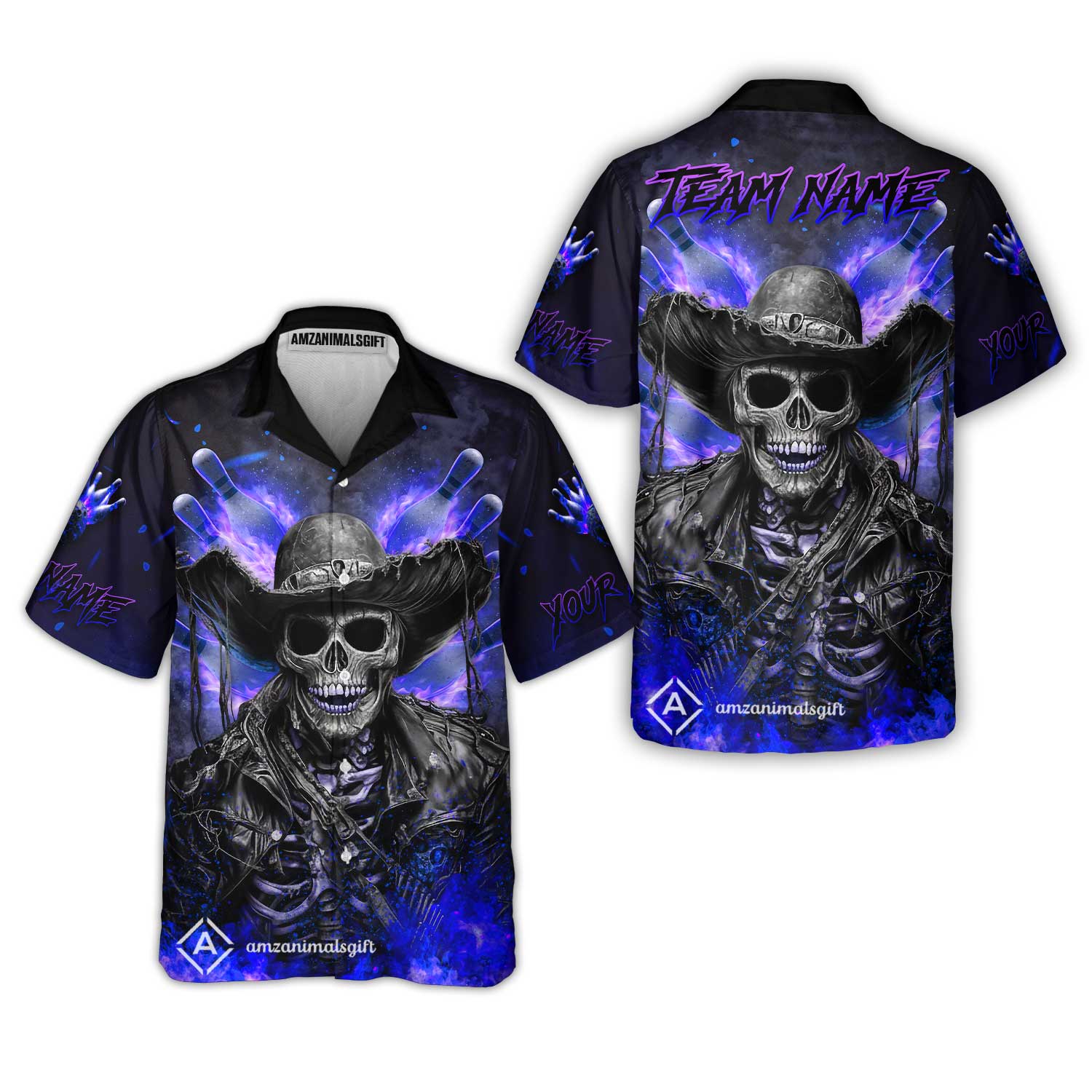 Hawaiian Shirt||Blue