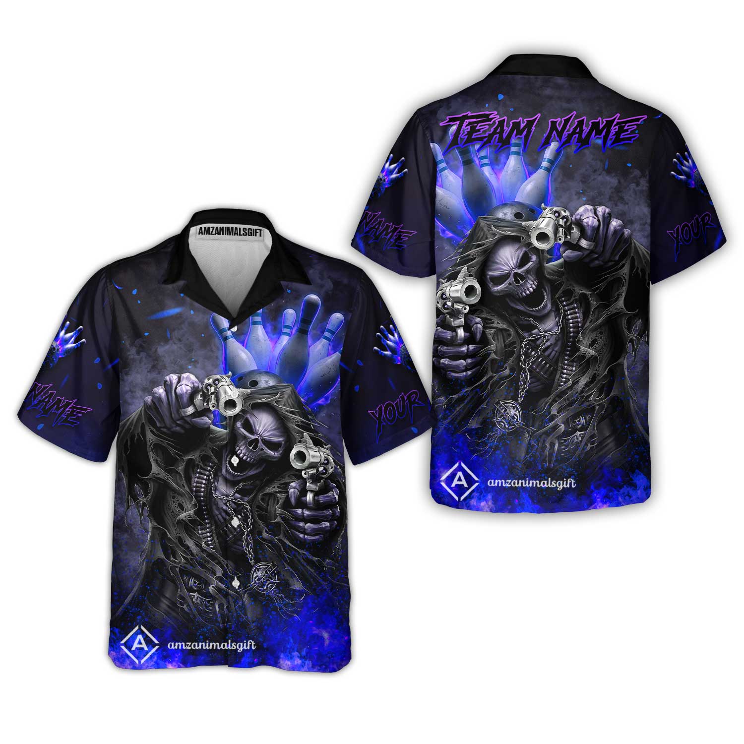 Hawaiian Shirt||Blue