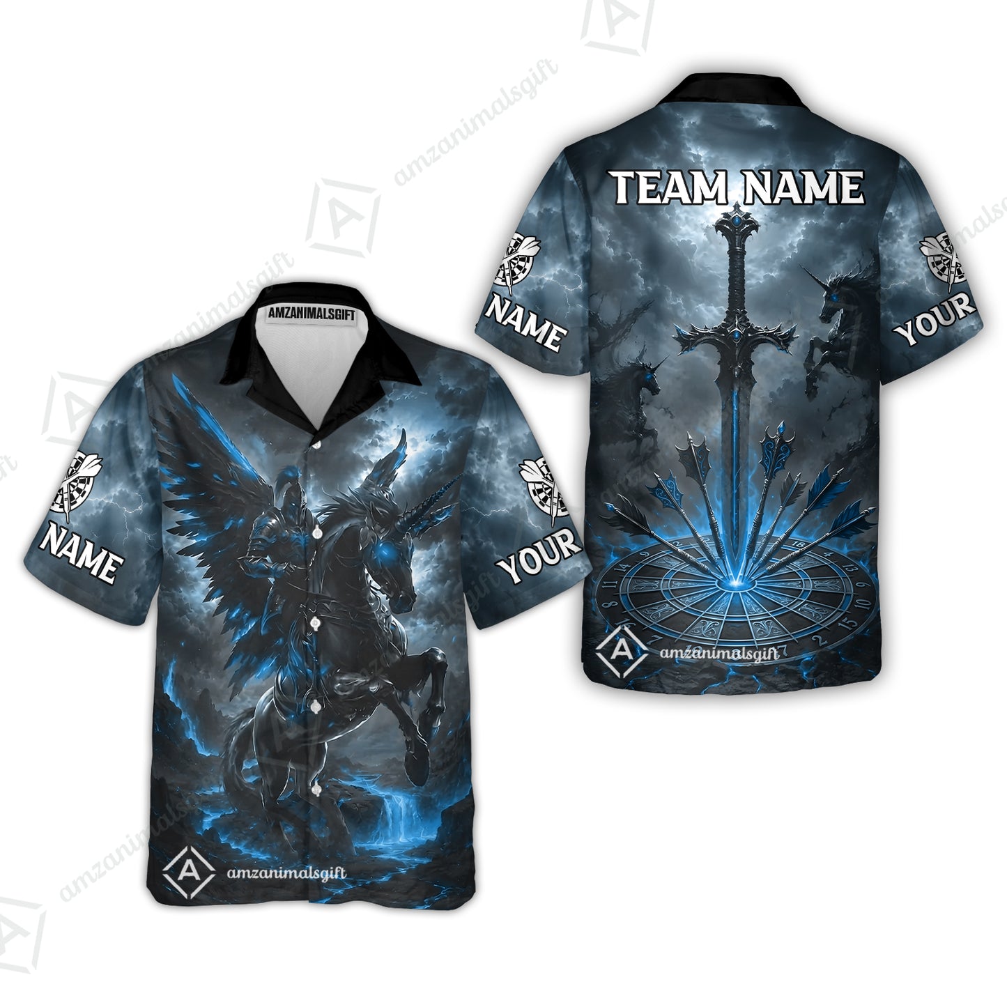 Hawaiian Shirt||Blue