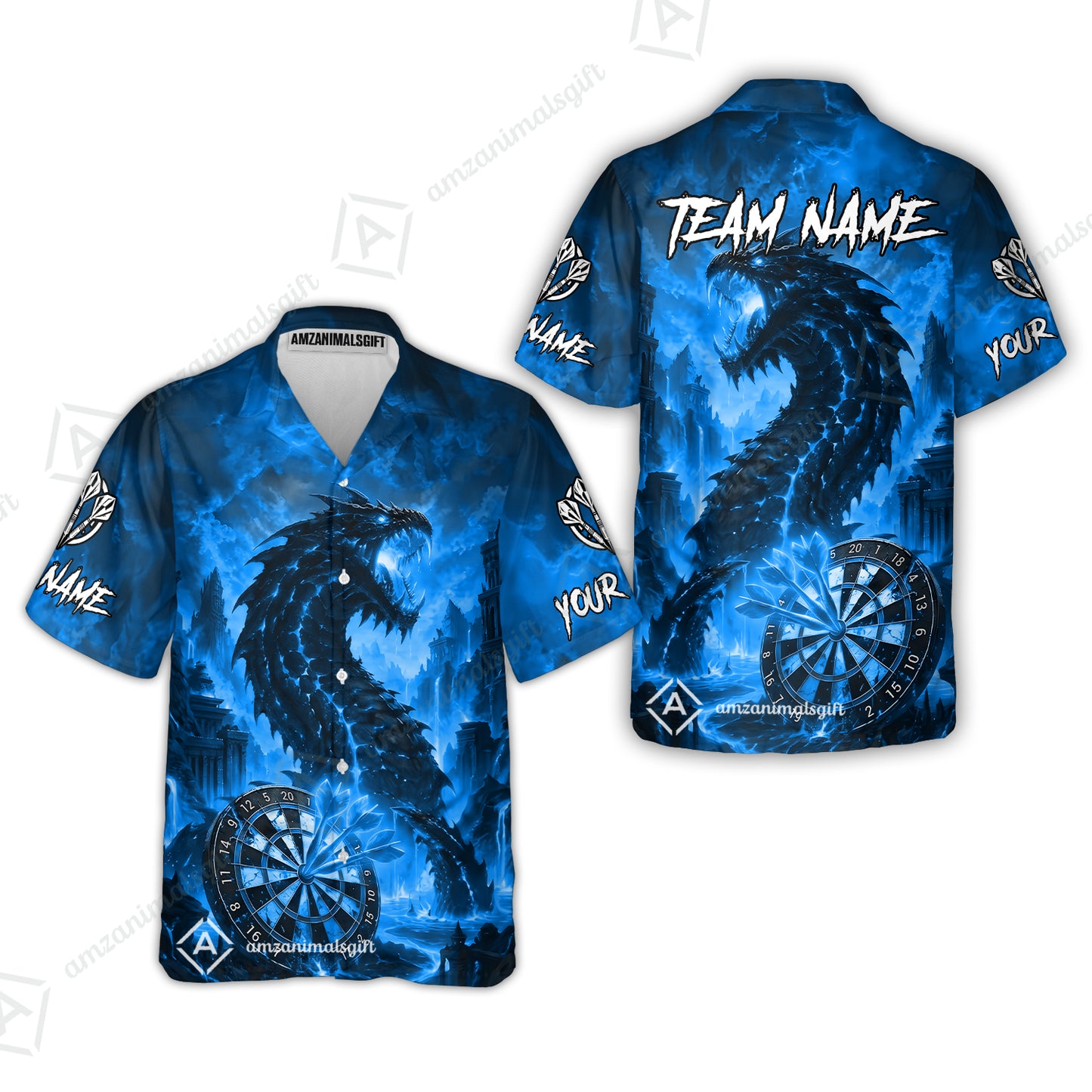 Hawaiian Shirt||Blue