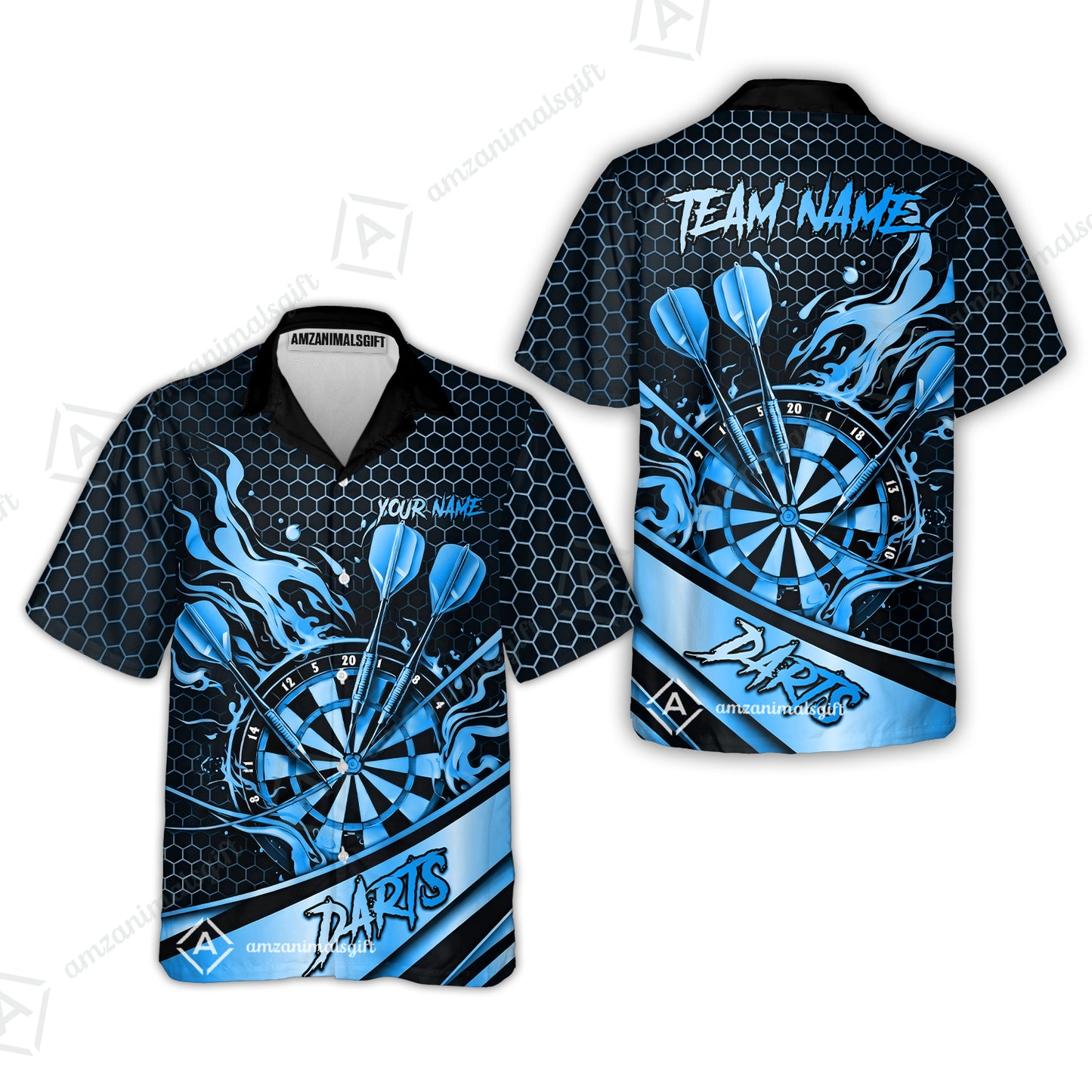 Hawaiian Shirt||Blue