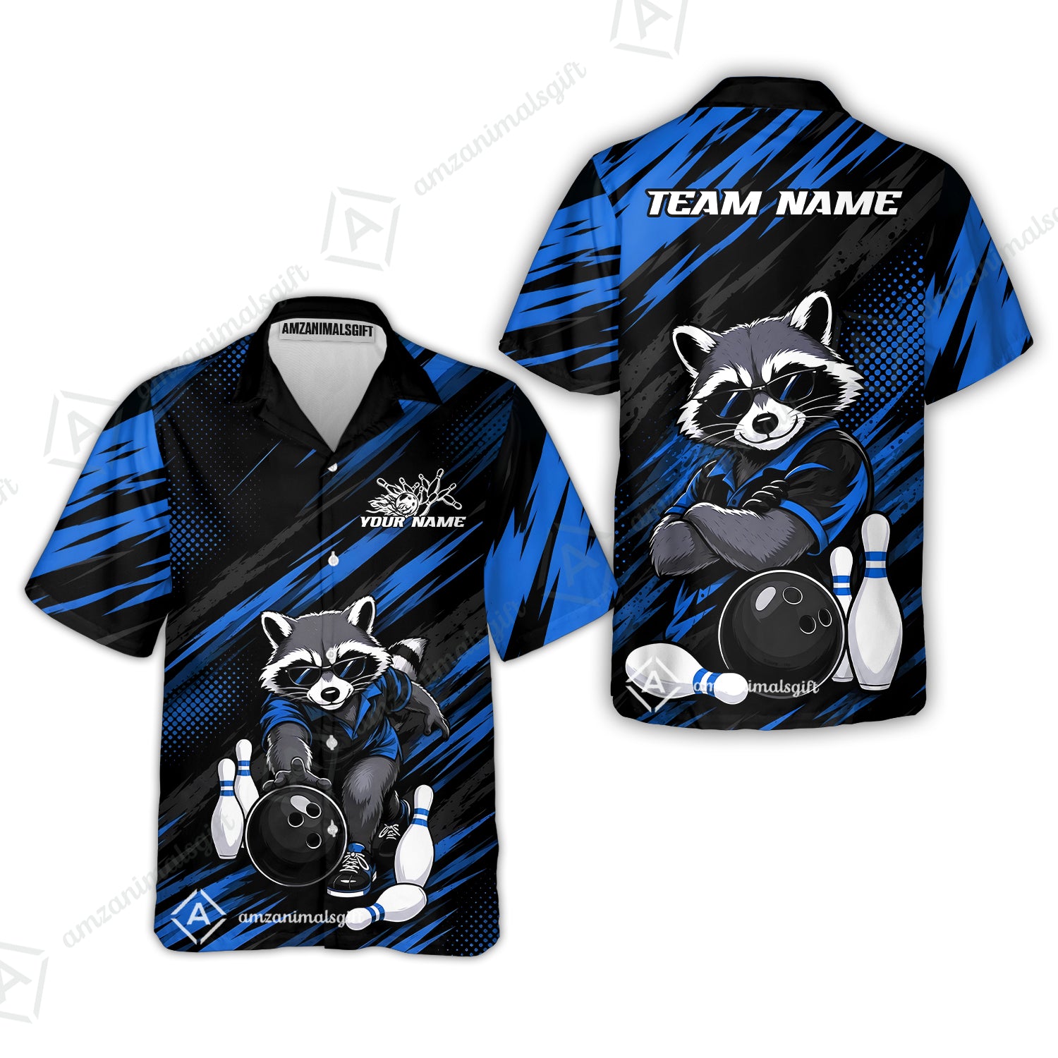 Hawaiian Shirt||Blue