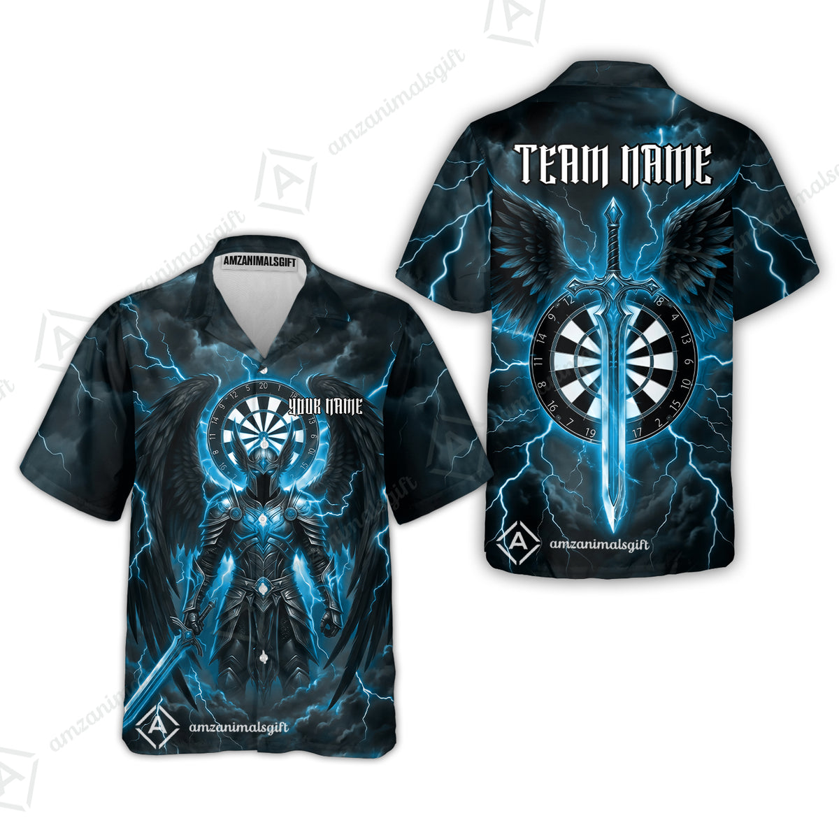 Hawaiian Shirt||Blue