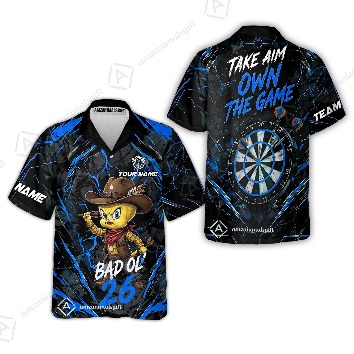 Hawaiian Shirt||Blue