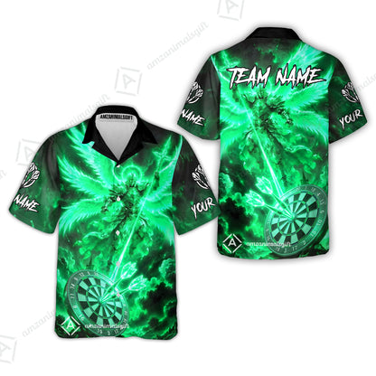 Hawaiian Shirt||Green