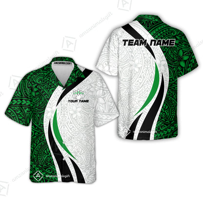 Hawaiian Shirt||Green