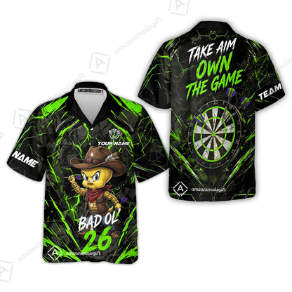 Hawaiian Shirt||Green