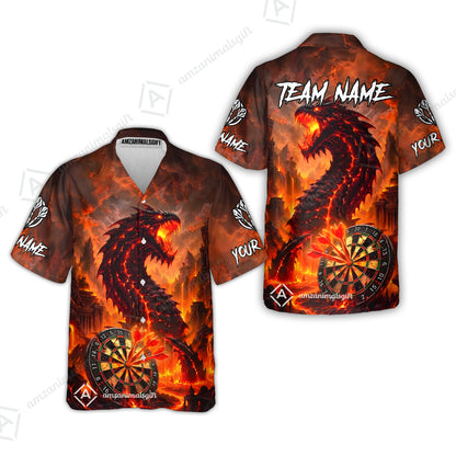 Hawaiian Shirt||Orange