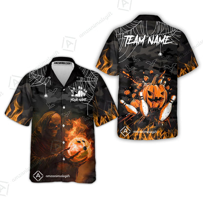 Hawaiian Shirt||Orange