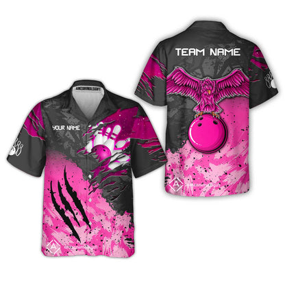 Hawaiian Shirt||Pink