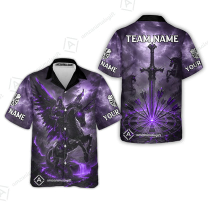 Hawaiian Shirt||Purple