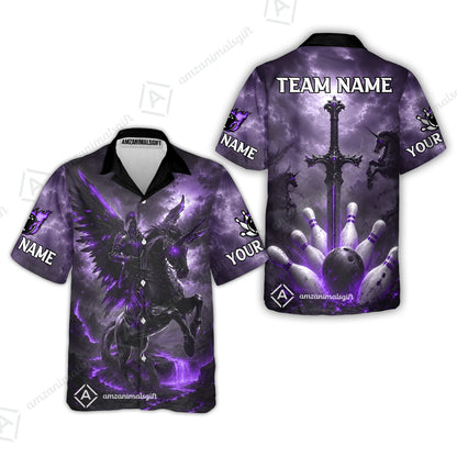 Hawaiian Shirt||Purple
