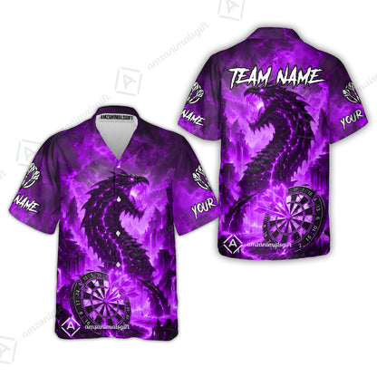 Hawaiian Shirt||Purple