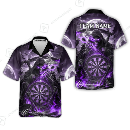 Hawaiian Shirt||Purple