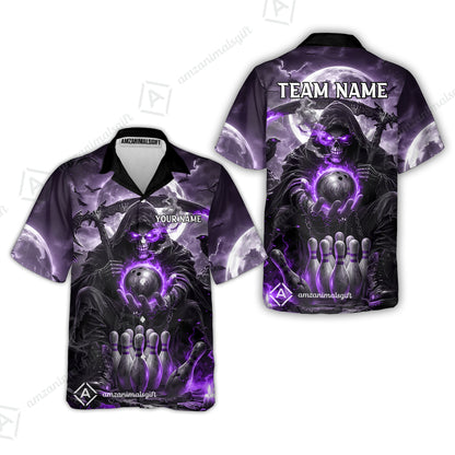 Hawaiian Shirt||Purple