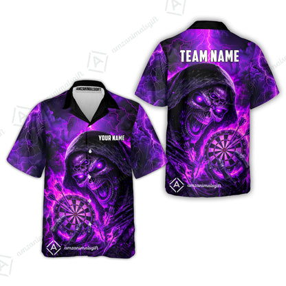 Hawaiian Shirt||Purple